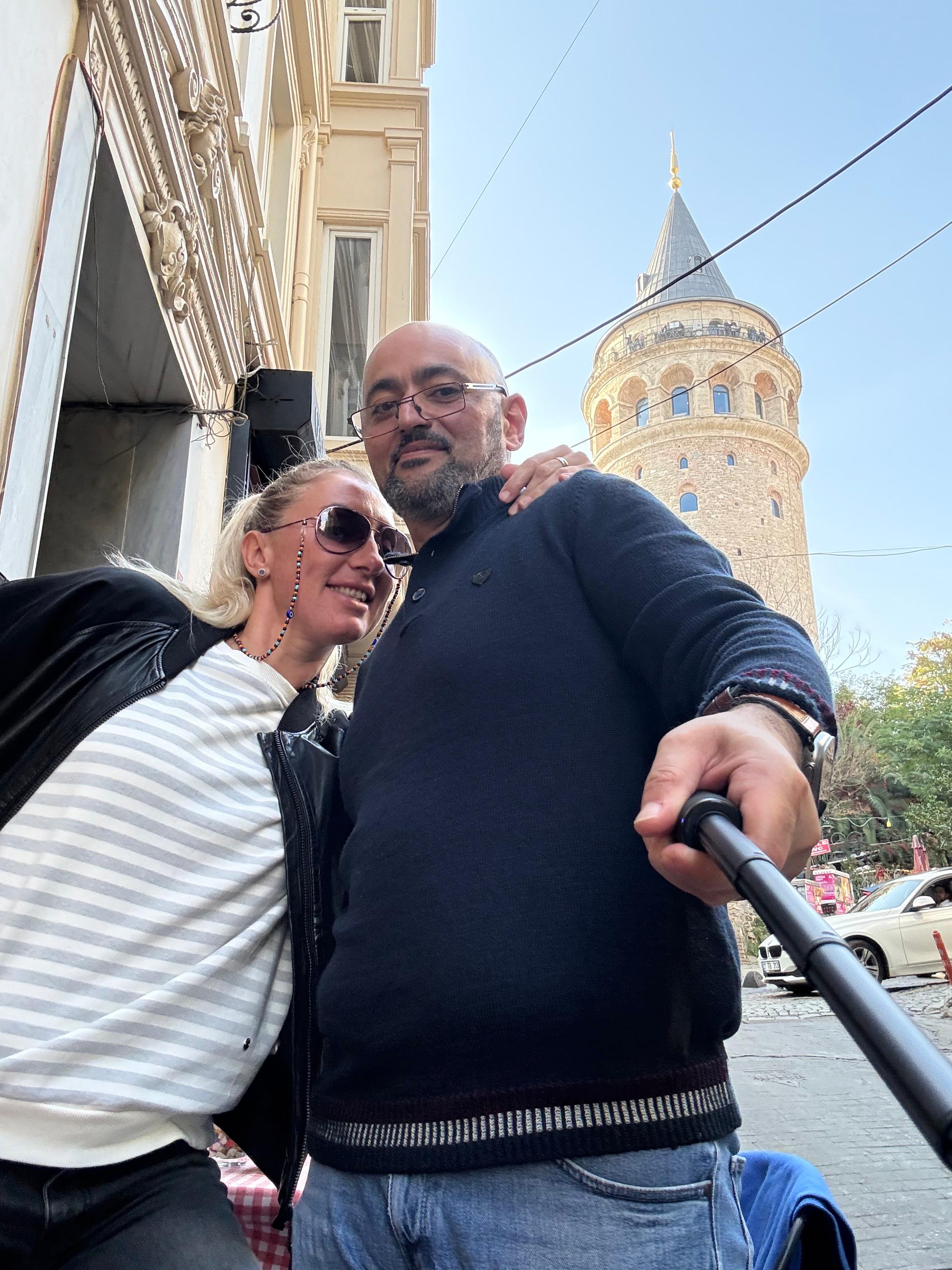 Olesya Sharavskaya Topkapı yakınlarında